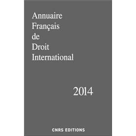 Annuaire Français de Droit International 2014