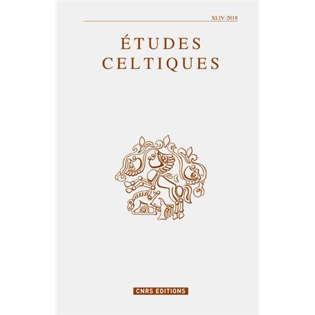 Etudes Celtiques 44 - 2018