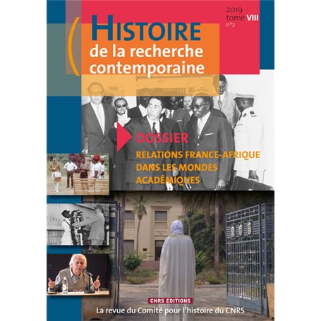 Histoire de la recherche contemporaine - tome VIII.N°2
