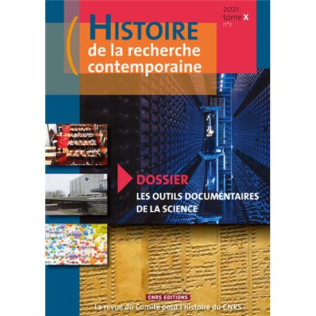 Histoire de la recherche contemporaine 2021 Tome X n°2