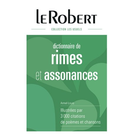 Dictionnaire des rimes & assonances - relié