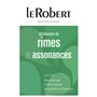 Dictionnaire des rimes & assonances - relié