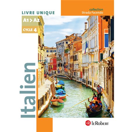 Italien cycle 4 A1&gt,A2 Livre unique