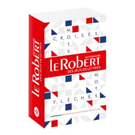 Dictionnaire Le Robert des jeux de lettres - Mots croisés et mots fléchés - Poche