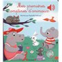 Mes premières comptines d'animaux - Livre sonore avec 6 puces - Dès 1 an