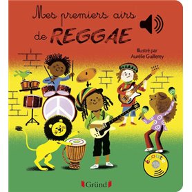 Mes premiers airs de Reggae - Livre sonore avec 6 puces - Dès 1 an