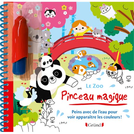 Pinceau magique - Le zoo