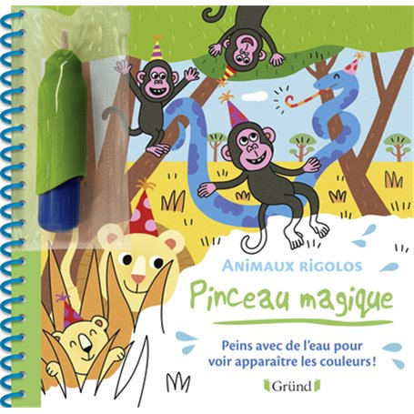 Pinceau magique - Animaux rigolos