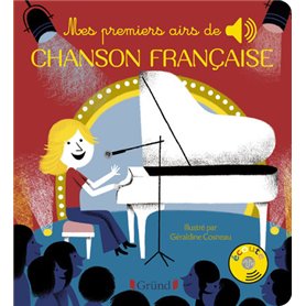 Mes premiers airs de chanson française - Livre sonore avec 6 puces avec les extraits originaux - Dès