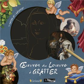 Cartes à gratter - Oeuvres du Louvre à gratter