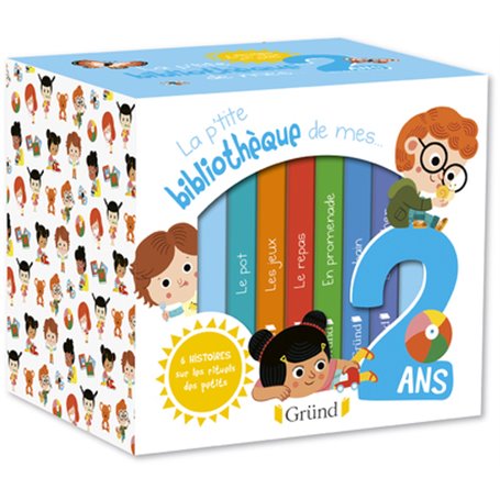 La petite bibliothèque de mes 2 ans