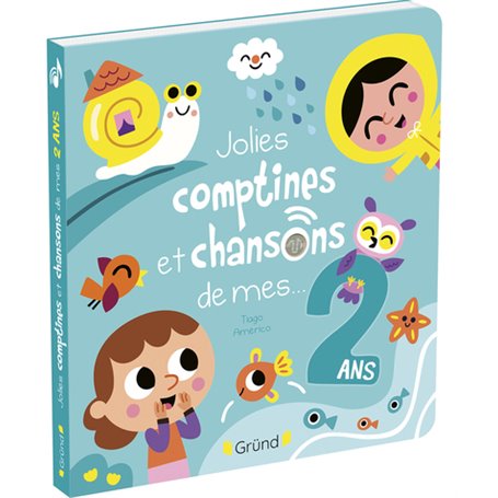 Jolies comptines et chansons de mes 2 ans