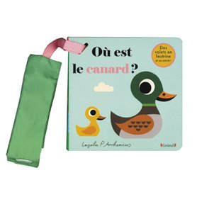 Livre poussette - Où est le canard ?