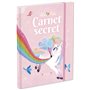 Mon carnet secret Lilou la licorne