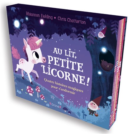 Coffret - Au lit petite licorne