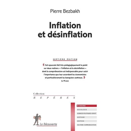 Inflation et désinflation -7ème édition-