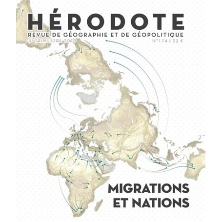 Hérodote numéro 174 Migrations et nations