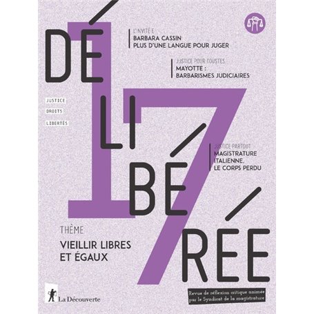 Délibérée N° 17 - Vieillir libres et égaux