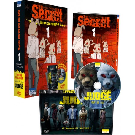 Secret T01 - Pack collector avec DVD film Judge