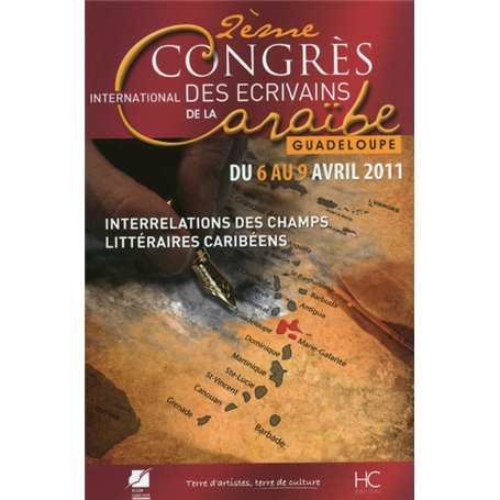 Interrelations des champs littéraires Caribéens - Actes 2ème congrès des écrivains de la Caraibe