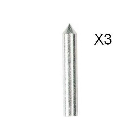 DREMEL Lot de 3 pointes carbure pour 290jm 9924 14,99 €