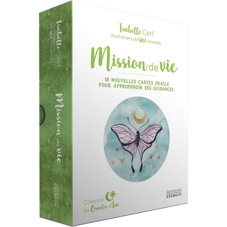 Coffret Mission de Vie - Extension - 18 nouvelles cartes oracle pour approfondir ses guidances