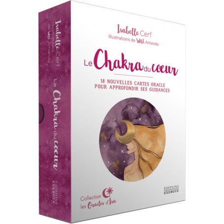 Coffret Le Chakra du coeur - Extension - 18 nouvelles cartes oracle pour approfondir ses guidances