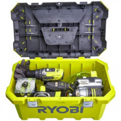 RYOBI Boîte a outils 49 cm - 33 L ( 49 x 29 x 24 cm) 98,99 €