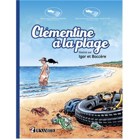 Clémentine à la plage