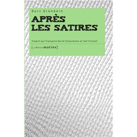 Après les satires