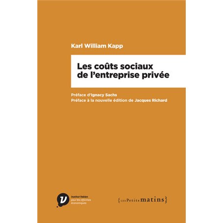 Les Coûts sociaux de l'entreprise privée