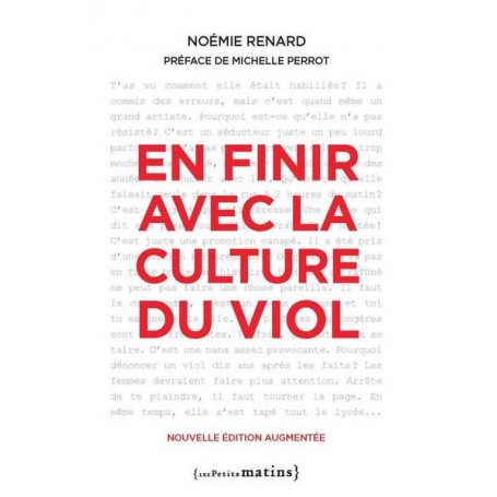 En finir avec la culture du viol