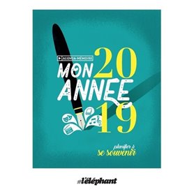 Agenda Mémoire - Mon année 2019 - Planifier et se souvenir