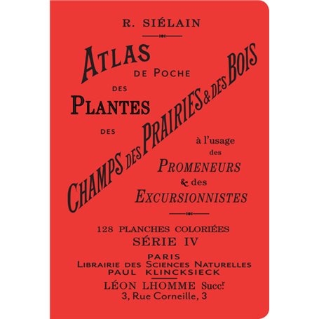 Atlas de poche des plantes des champs des prairieS & des bois - série IV