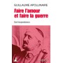 Faire l'amour et faire la guerre