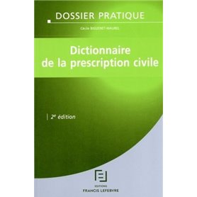 Dictionnaire de la prescription civile