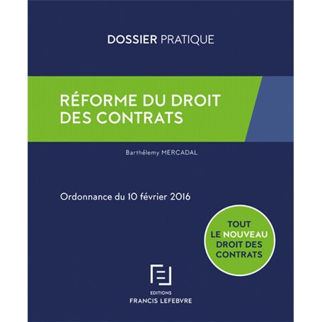 Réforme du droit des contrats