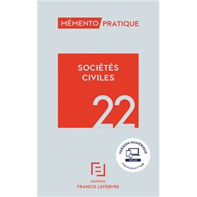 Mémento Sociétés civiles 2022