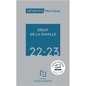 Droit de la famille 2022-2023