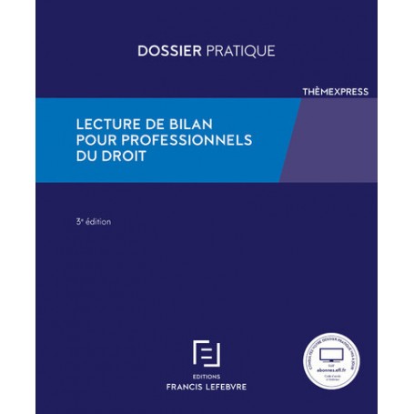 Lecture de bilan pour professionnels du droit