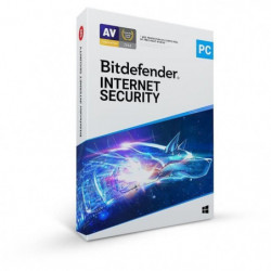 Bitdefender Internet Security 2020 - 1 PC - 1 an 34,99 €