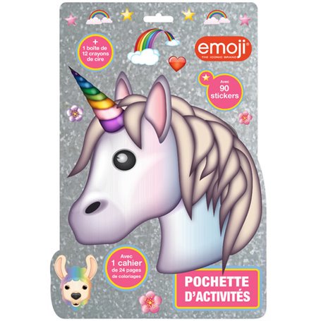 Emoji licorne - Pochette d'activités