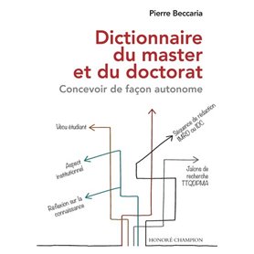 Dictionnaire du master et du doctorat - Concevoir de façon autonome