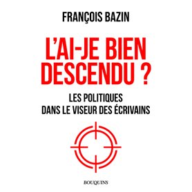 L'ai-je bien descendu ? - Les politiques dans le viseur des écrivains