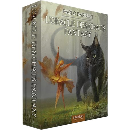 Coffret Oracle des chats fantasy