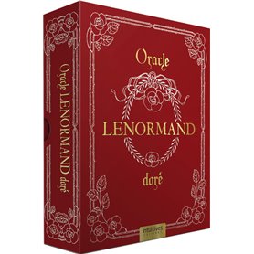 Coffret Oracle Lenormand doré