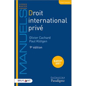 Droit international privé