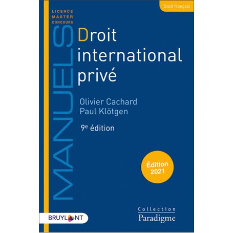 Droit international privé