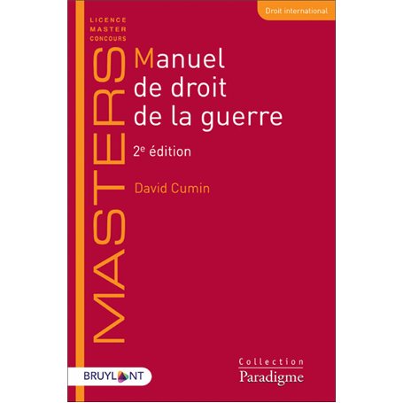 Manuel de droit de guerre