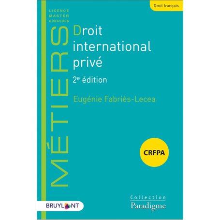 Droit international privé 2ed